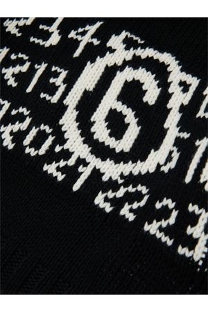 maglione in lana nero MM6 KIDS | M60882MM06MM6900
